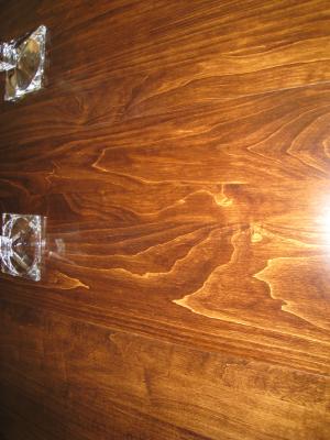 Brown Maple with Asbury Stain