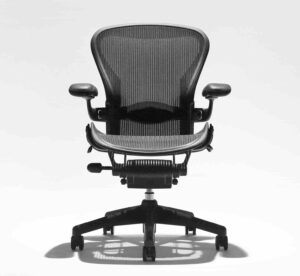 The Herman Miller Aeron Chair.