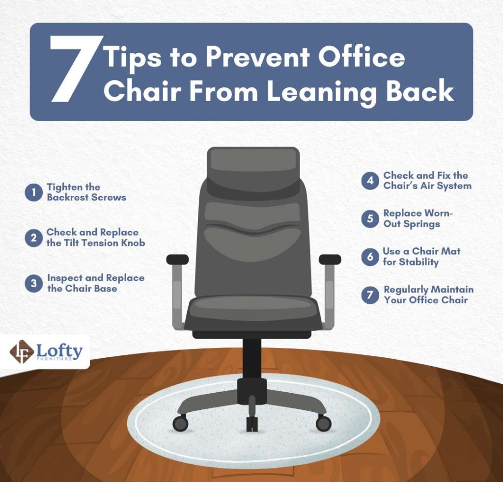 7 Tips to Prevent Office Chair From Leaning Back