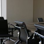 office chairs in the conference room