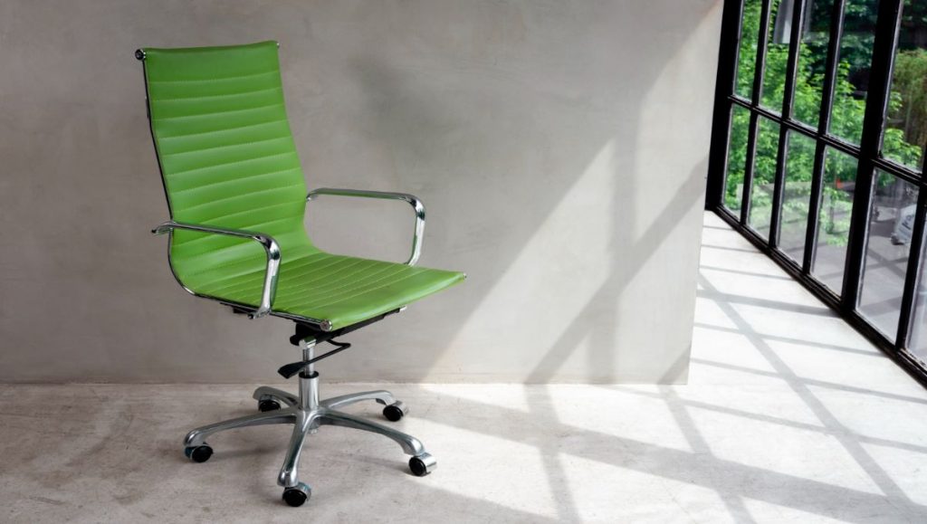 how to fix a squeaky office chair Green office chair