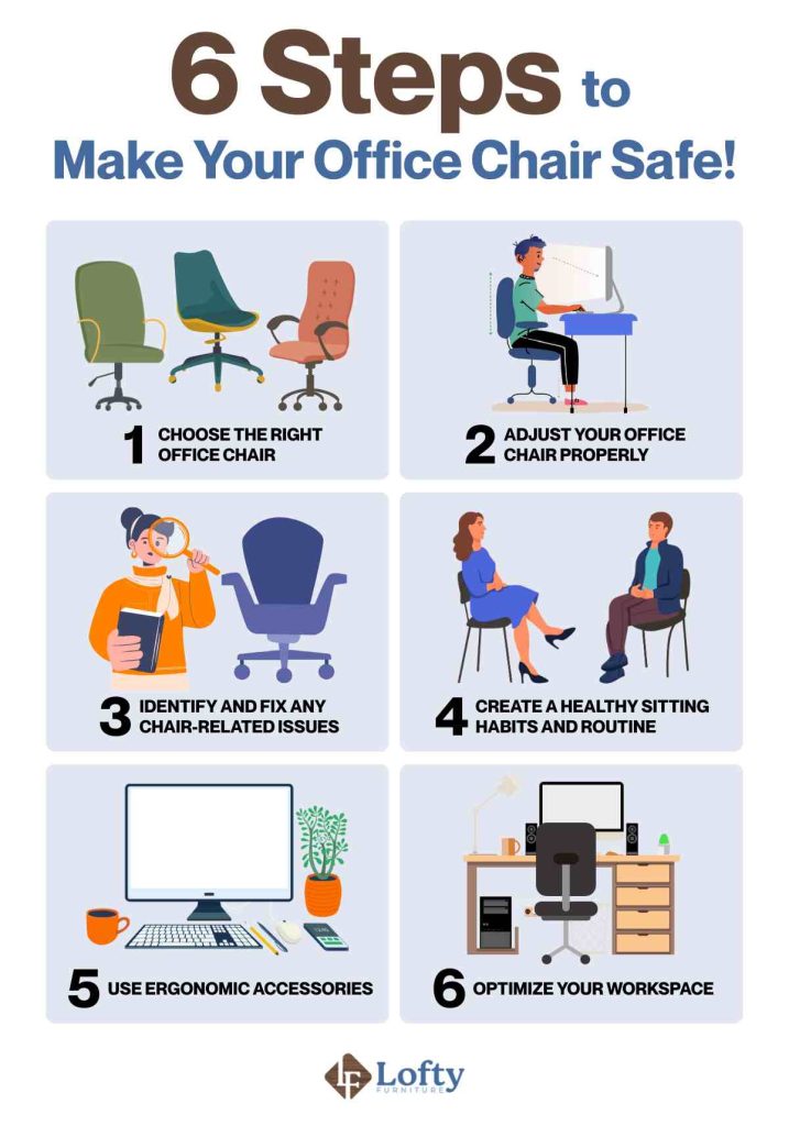 Make Your Office Chair Safe! 6 Steps