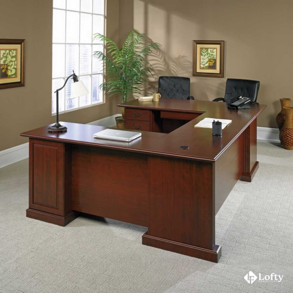 executive office table design U-Shaped Executive Desk