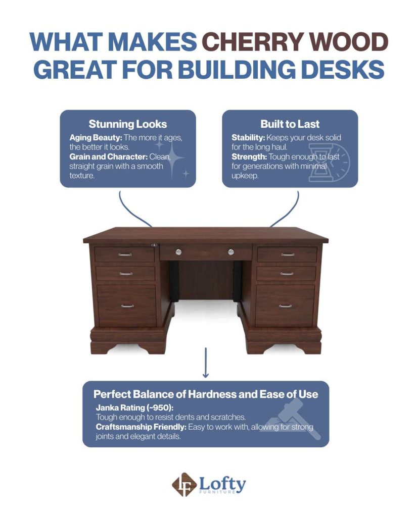 What Makes Cherry Wood Great for Building Desks