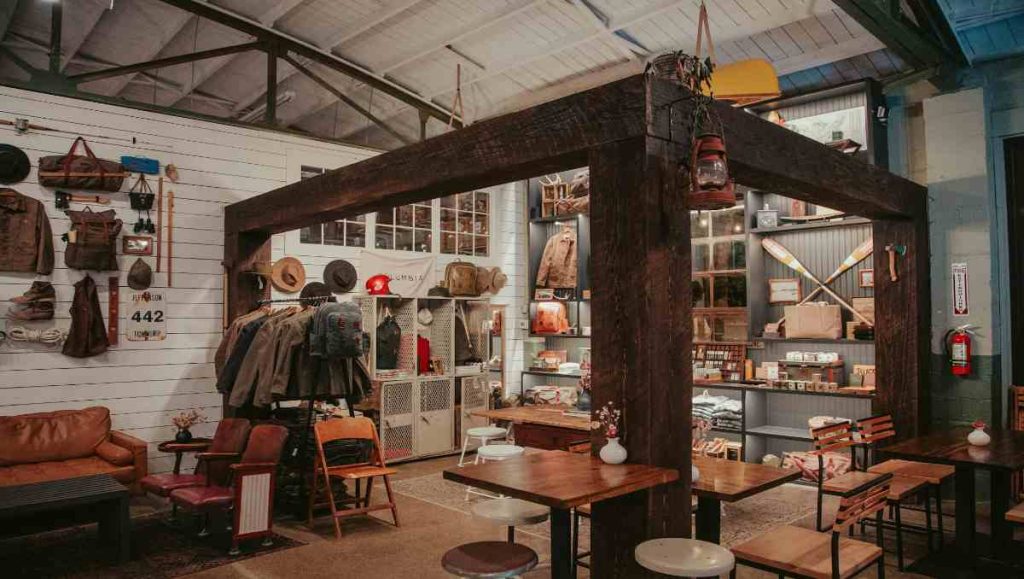 Furniture store for sustainable creations and specialty