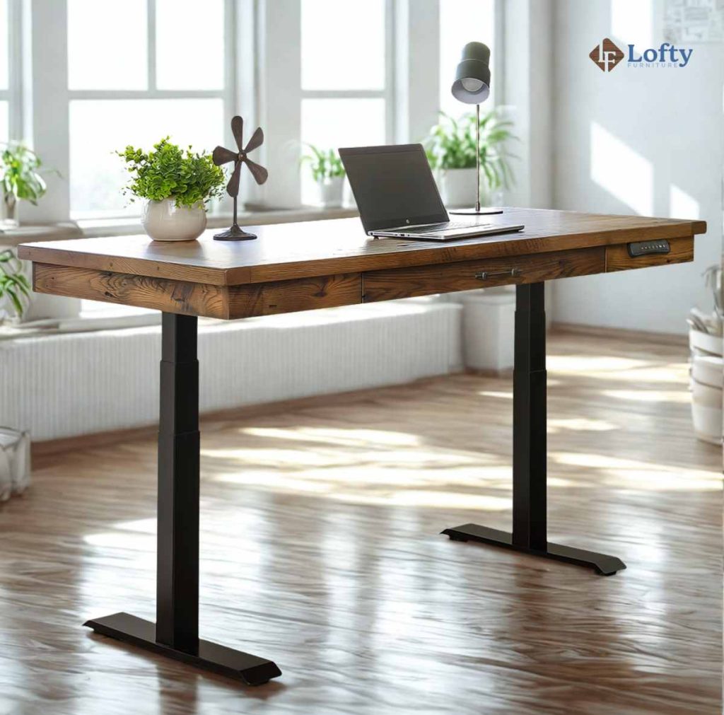 Rustic Charm standing desk