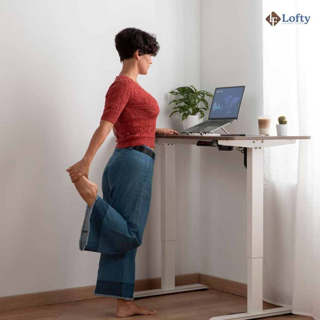 Custom Standing Wooden Office Tables