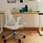 Jarvis standing desk in home office