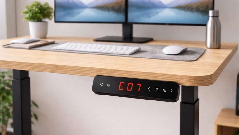 Most Common Standing Desk Error Codes and How to Reset Your Desk