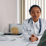 Doctor consultation in the clinic