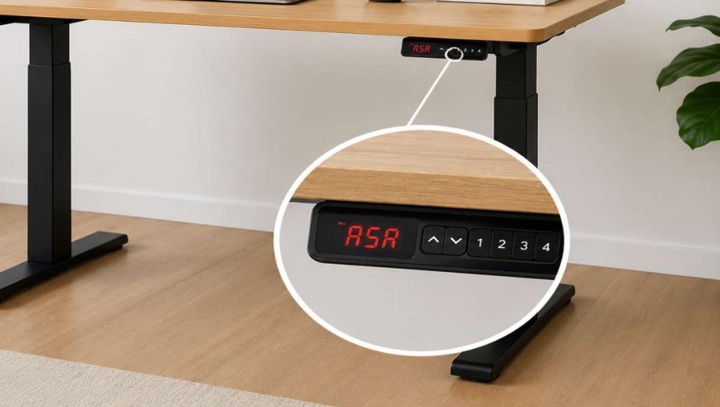 ASR error standing desk