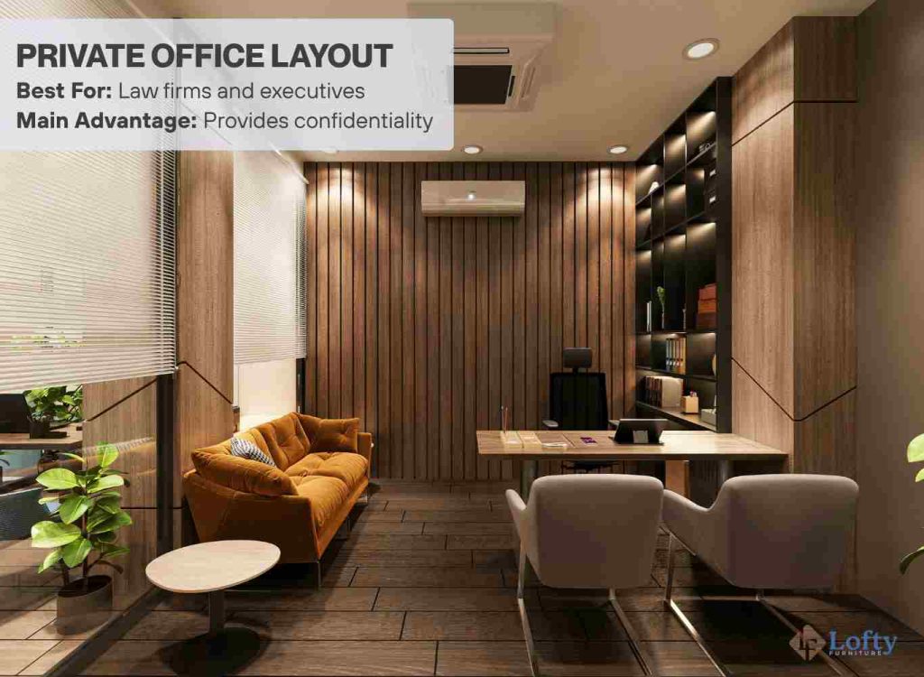 office space planning Private Office Layout