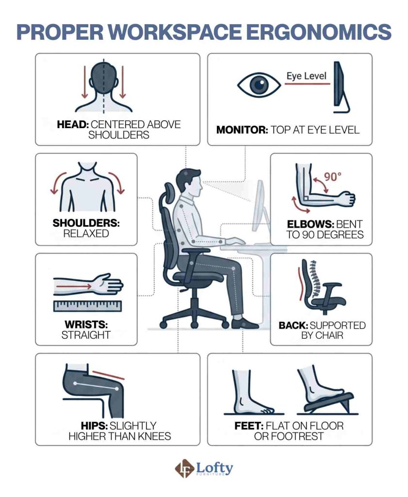 Proper Workspace Ergonomics