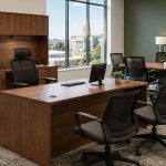 An office furniture store in Iowa