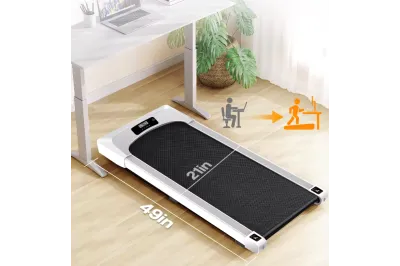 2 in 1 Under Desk Electric Compact Walking Pad