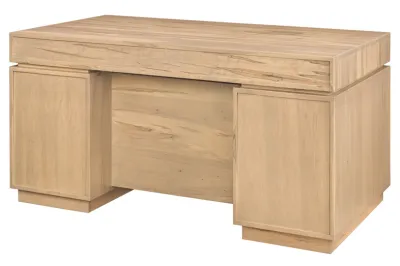 Bordeaux Double Pedestal Desk