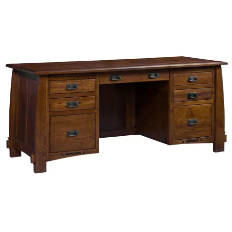 Colebrook Amish Built Executive Sit stand Adjustable Height Desk