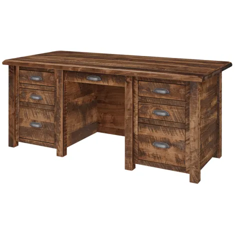 El Paso Executive Amish Adjustable Height Desk