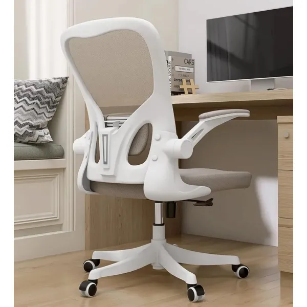 Ergonomic Office Reclining Chair - Khaki