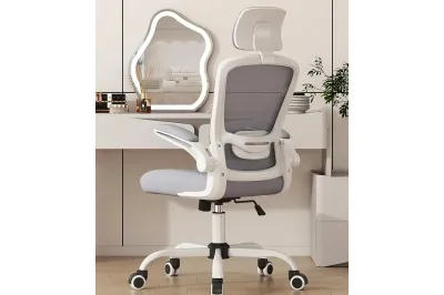 High Back Ergonomic Desk Chair with Adjustable Lumbar Support and Headrest