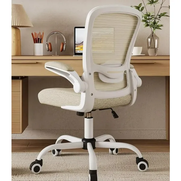 High Back Ergonomic Desk Chair - Beige