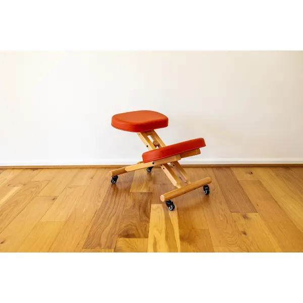 Coral Wood Kneeling Ergonomic Chair