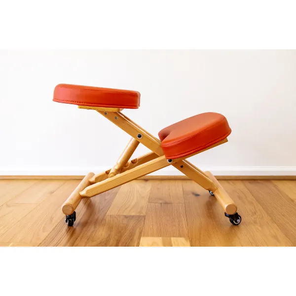 Coral Wood Kneeling Ergonomic Chair