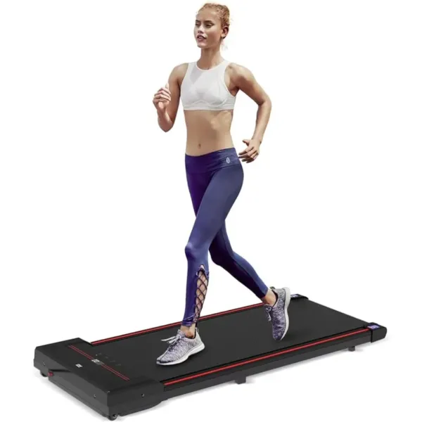320 Lbs Capacity Walking Pad Treadmill Fitness Equipment Body Building Sports