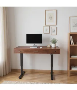 Amish Bordeaux Solid Wood Adjustable Lift Desk Amish Bordeaux Solid Wood Adjustable Lift Desk