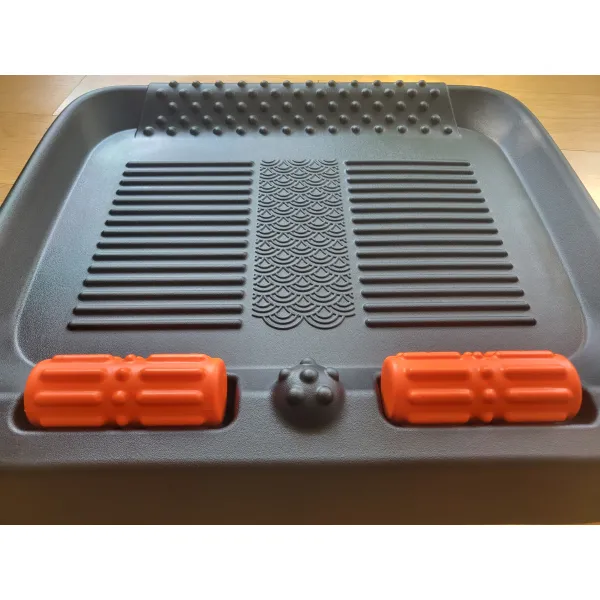 Cushioned and Comfort Floor Mat with Foot Massage Bar