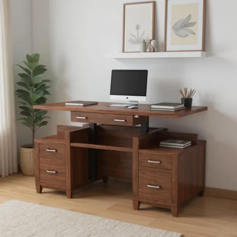 Integra Amish Made Executive Sit-Stand Lift Desk