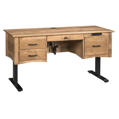 Amish Linwood 60&quot; Writing Desk with Lift