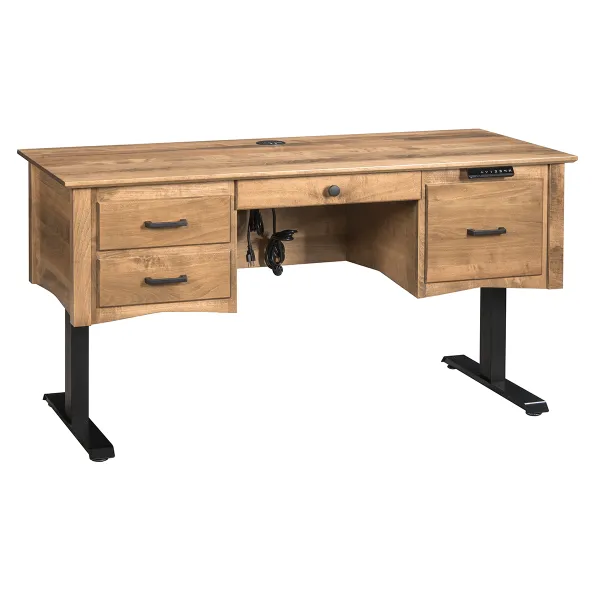 Amish Linwood 60" Writing Desk with Lift