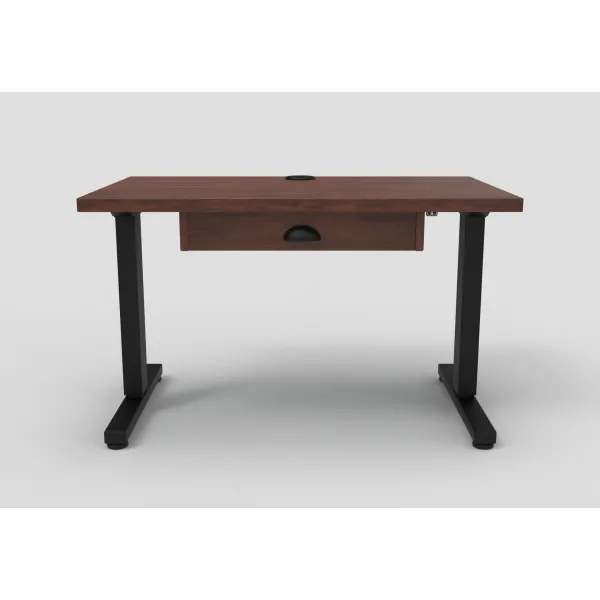 Amish Handmade Alexis Sit Stand Lift Desk 