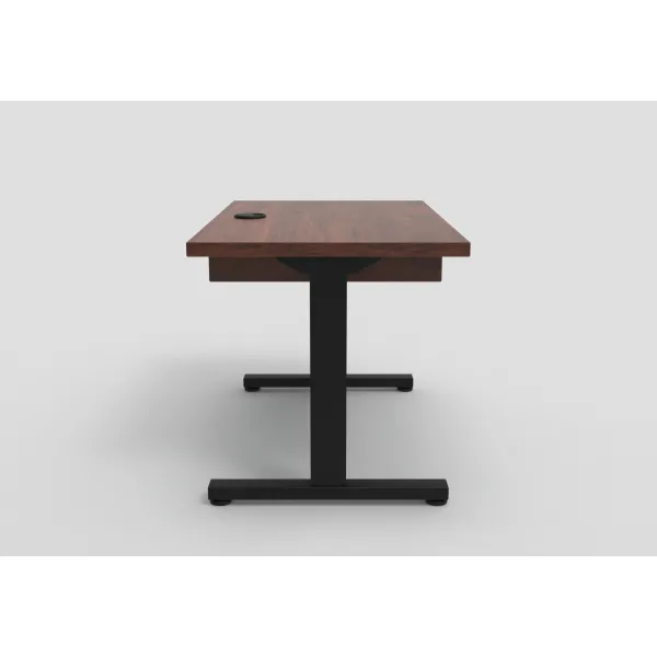 Amish Handmade Alexis Sit Stand Lift Desk 