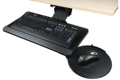 Keyboard Arm and Tray Combo Pack with Lift-N-Lock Adjustment