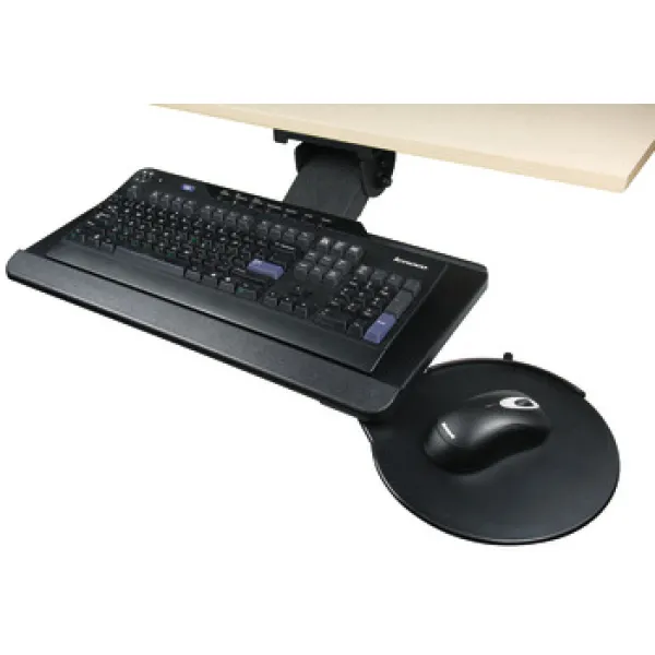 Keyboard Arm and Tray Combo Pack with Lift-N-Lock Adjustment