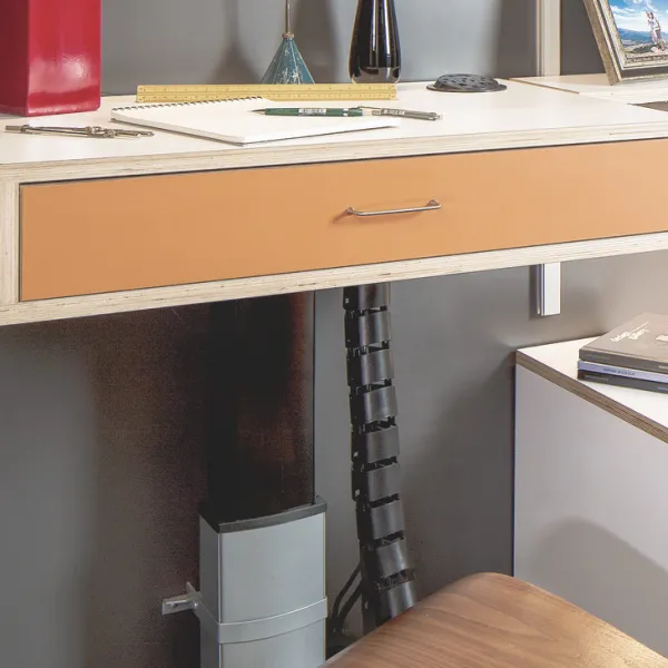 Vertebra Round Cable Manager, Vertical System