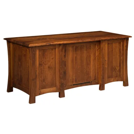 Arts & Crafts Adjustable Height Amish Executive Desk Arts & Crafts Adjustable Height Amish Executive Desk