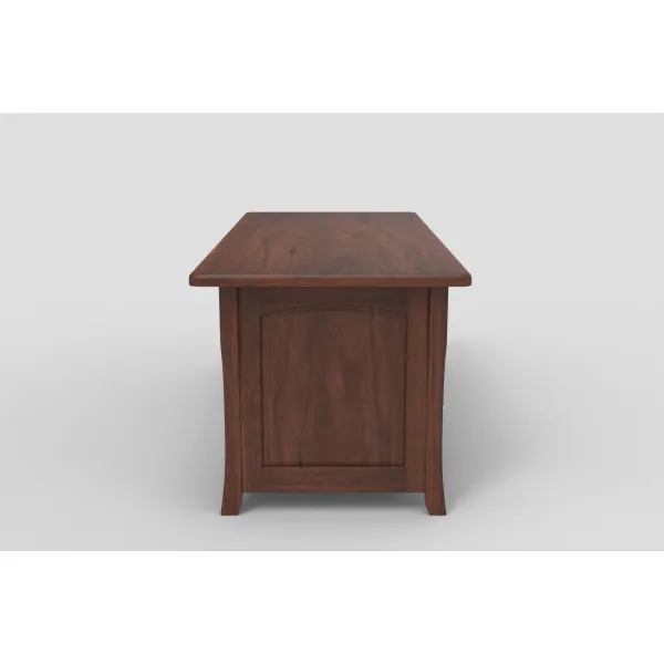 Amish Berkely Lift Hardwood Executive Sit Stand Desk