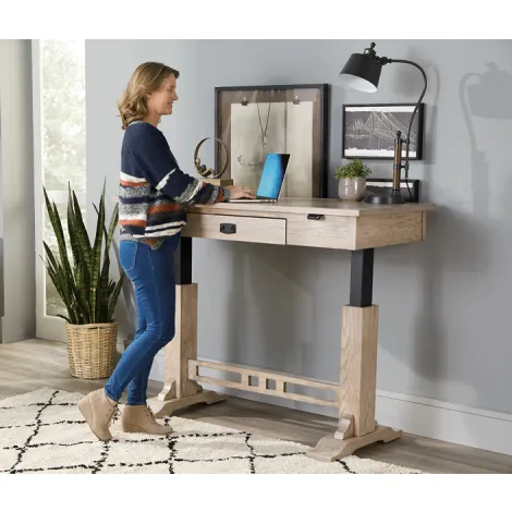 Craftsman Sit-To-Stand Amish Made Writer's Desk