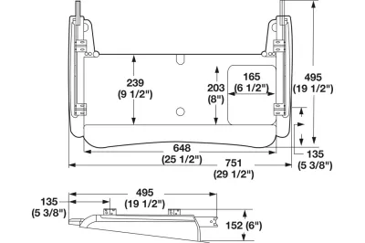 Accuride Standard Keyboard System - Model 200