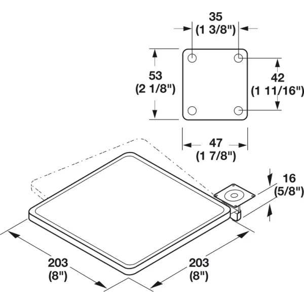 
Tilt-N-Swivel Mouse Pad

