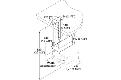 Fixed Mount CPU Holder