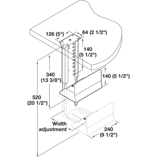 Fixed Mount CPU Holder