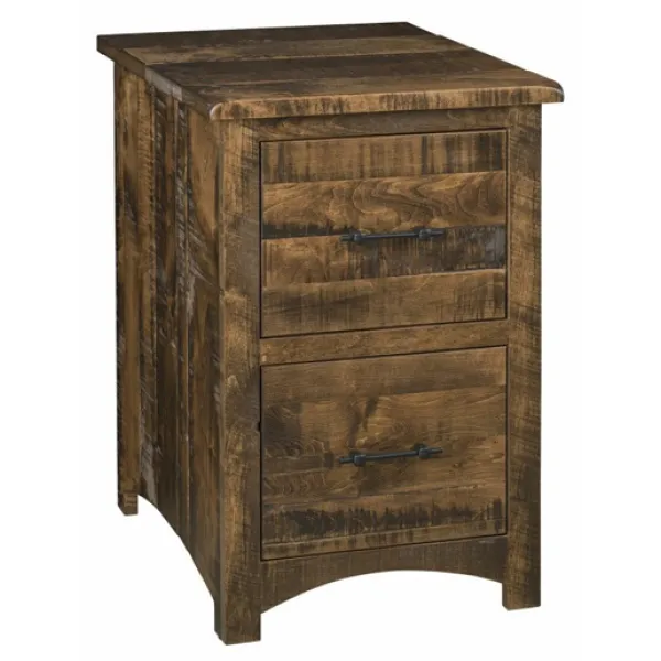 Barn Floor 2 Drawer File Cabinet