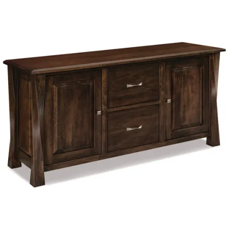 Lexington Arc 2 Drawer 2 Door Lateral File Credenza