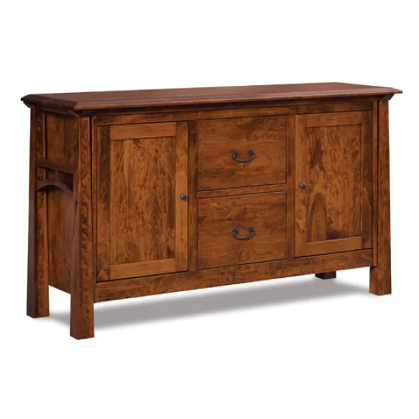 Artesa 2 Drawer 2 Door Lateral File Console