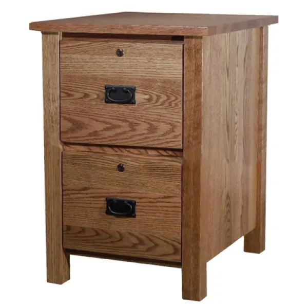 Classic Mission 2 Drawer File Cabinet