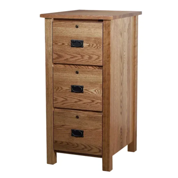 Classic Mission 3 Drawer File Cabinet